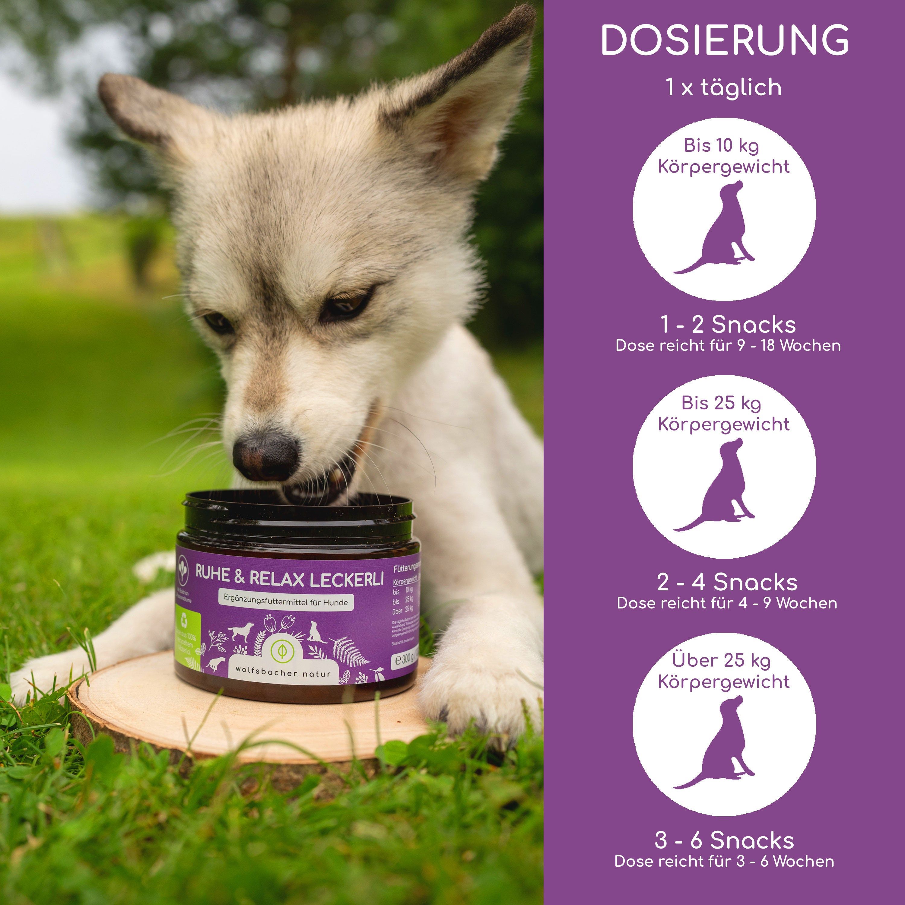 Wolfsbacher Natur Ruhe & Relax Leckerli