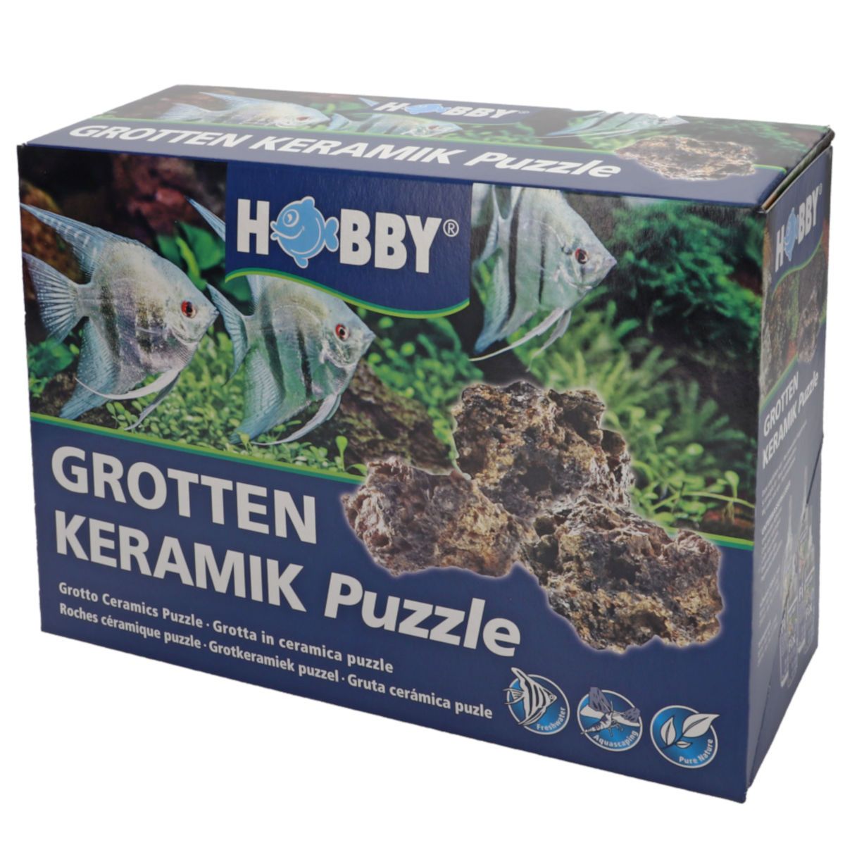 Hobby Grottenpuzzle-Keramik - Aquariendekoration