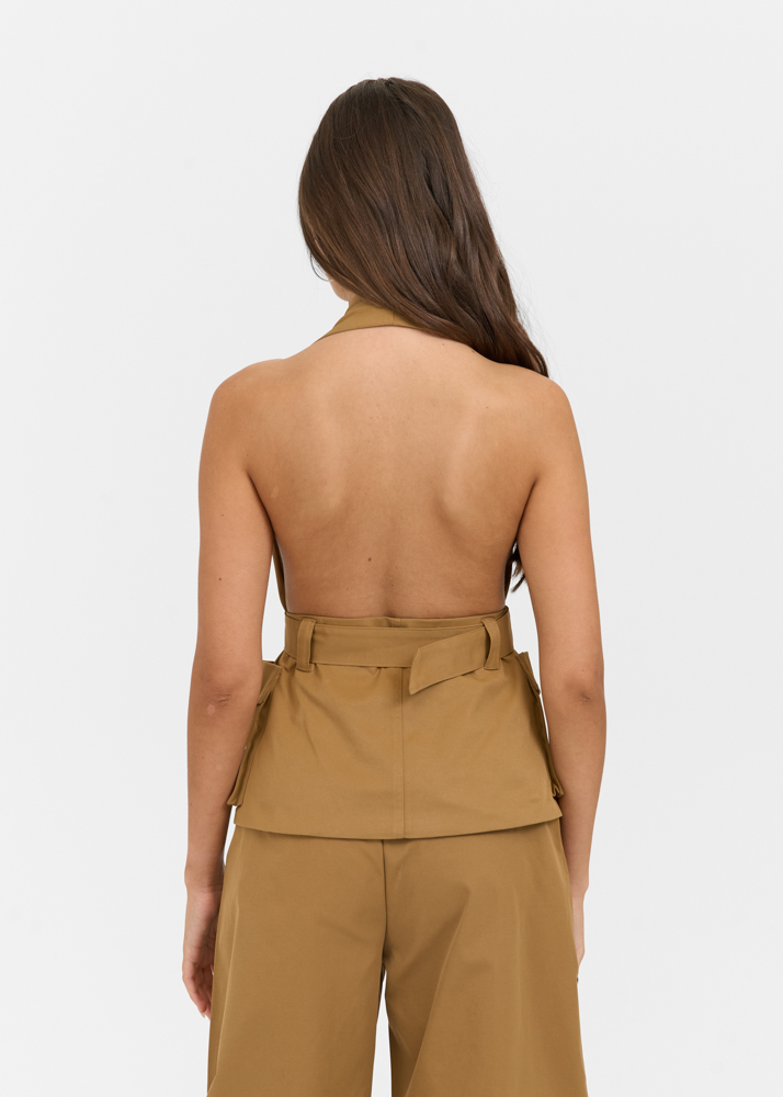 Kaya top beige