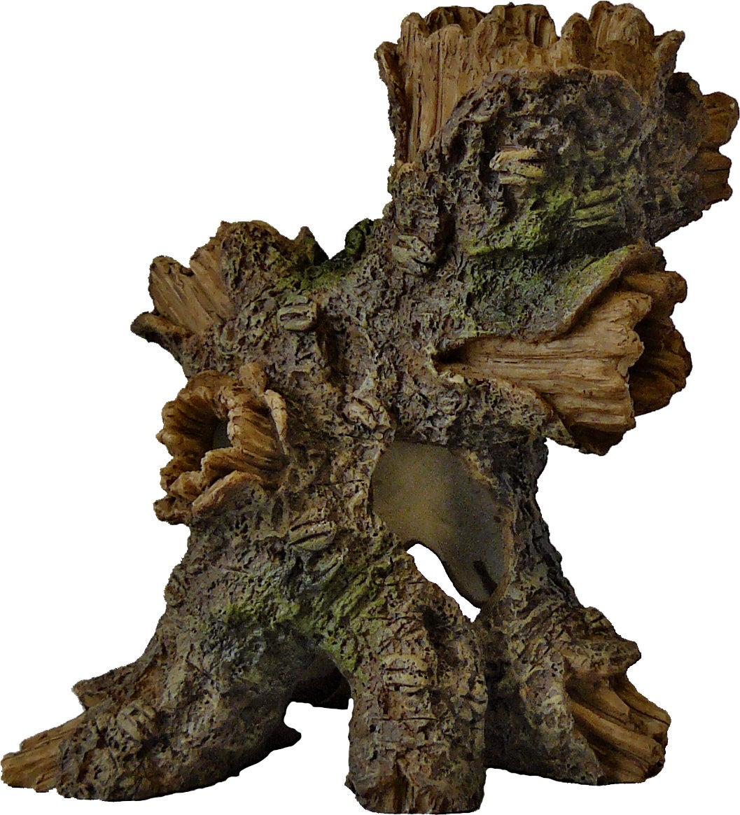 SuperFish aquarium decoratie boomstam bruin XS 16,5 x 11,5 x 17 cm