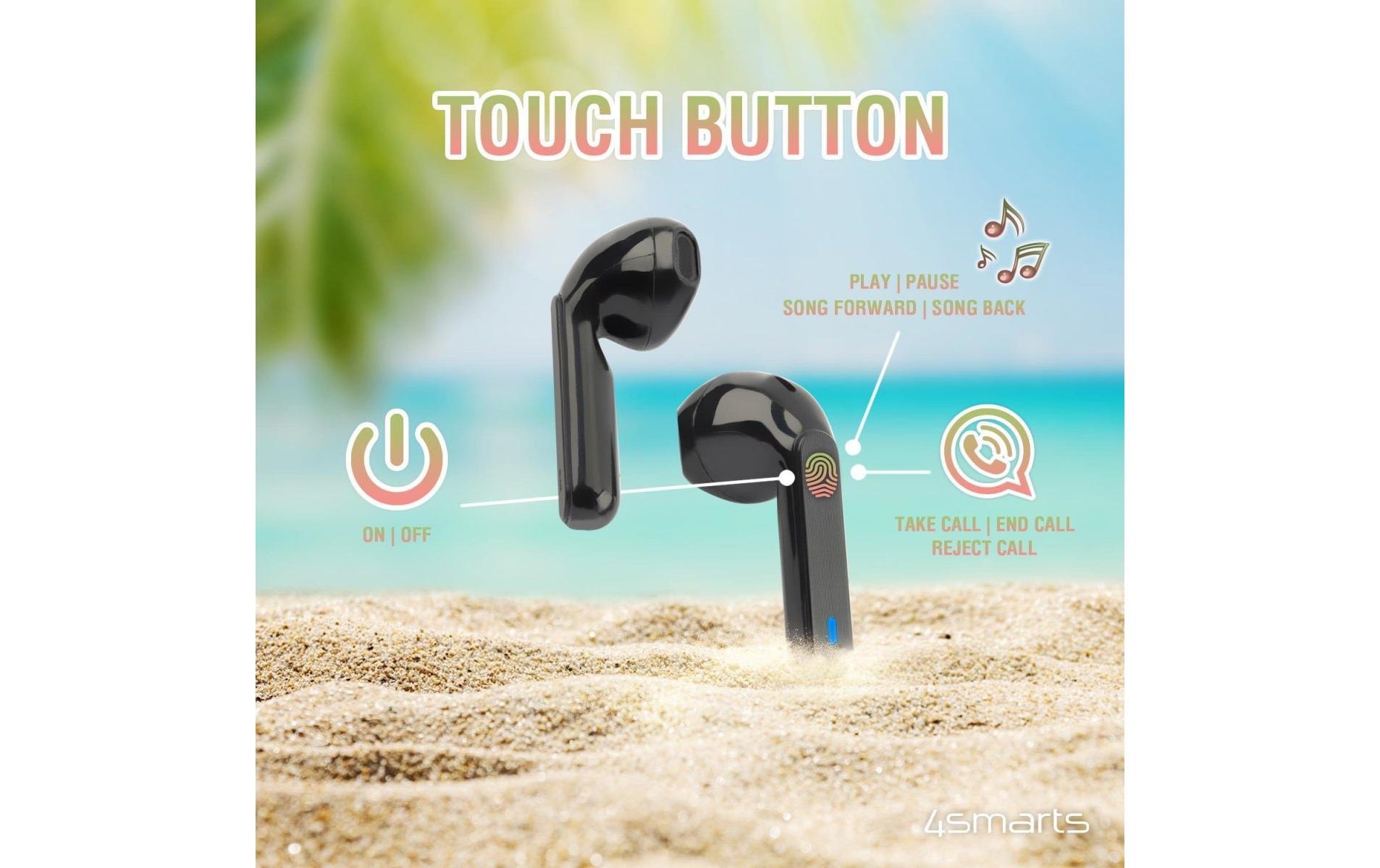 4smarts wireless In-Ear-Kopfhörer »4smarts True Wireless In-Ear-Kopfhörer«