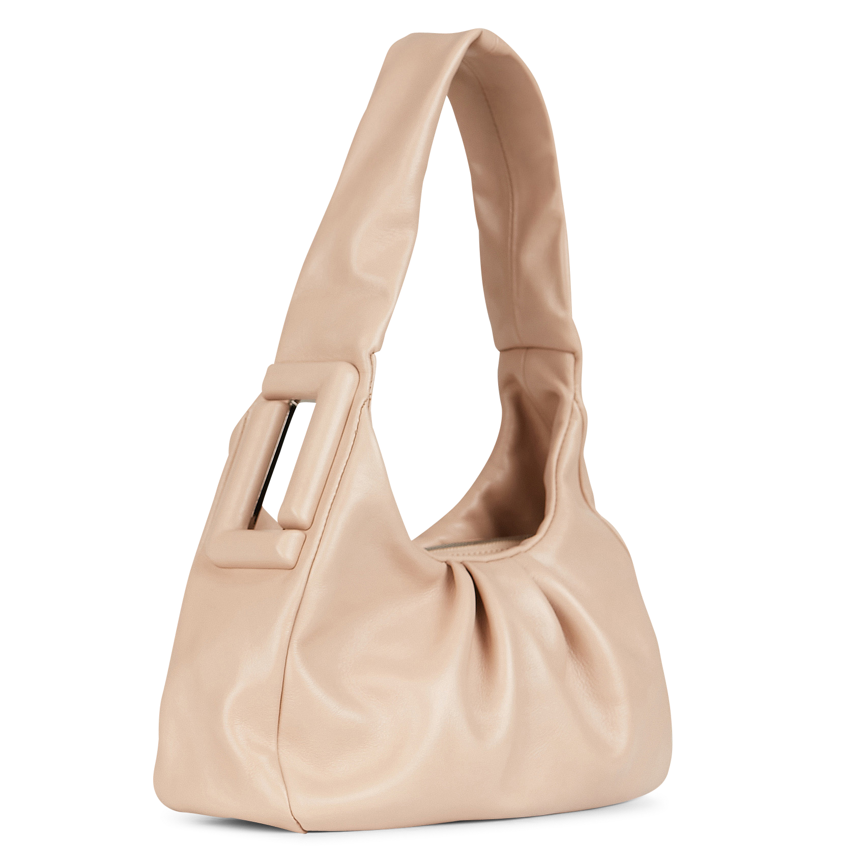 COCOON - Sac hobo en cuir de vachette | Beige