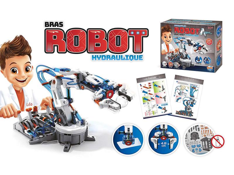 Buki Experimentierkasten Hydraulischer Roboterarm Robotnik