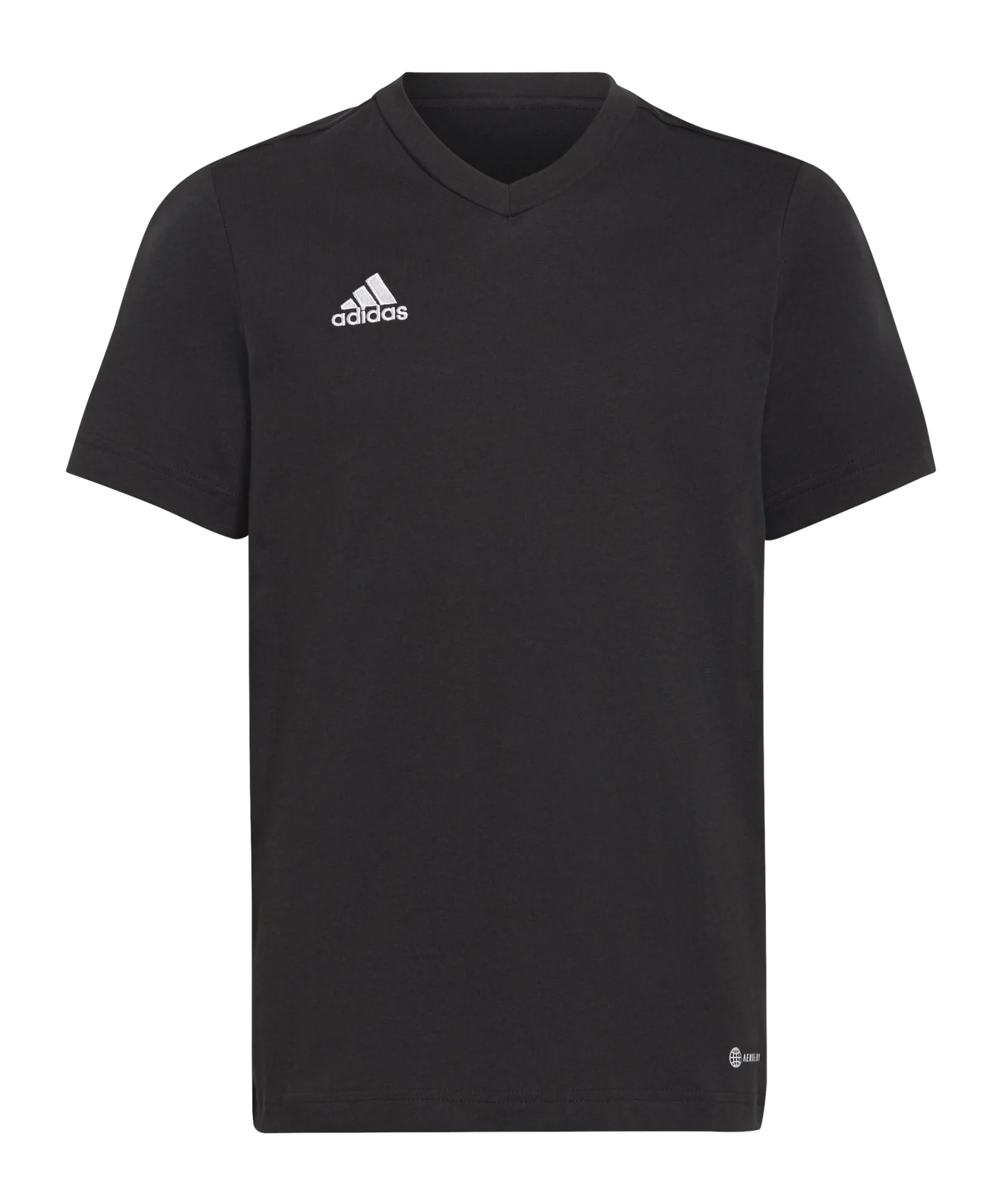 adidas Entrada 22 T-Shirt Kids Schwarz