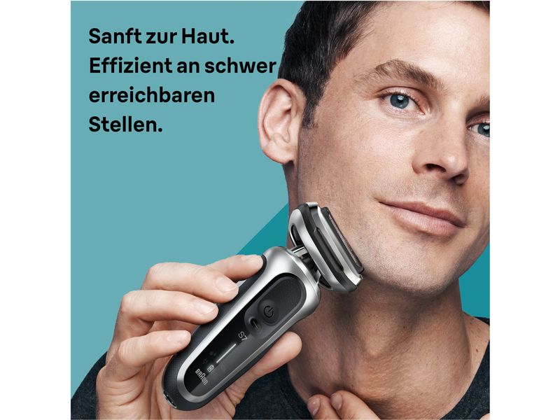 Braun Herrenrasierer Series 7 71-S7200cc mit Reinigungsstat Rasierapparat für die Nass- und Trockenrasur