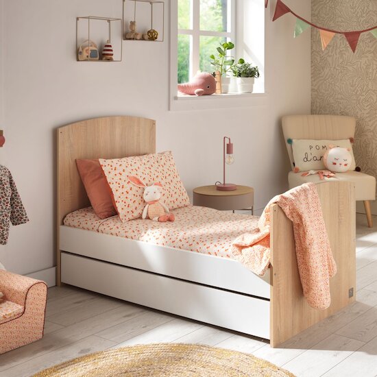 Access Tiroir de lit 70x140   Bois blanc        de               Sauthon Baby's Sweet Home