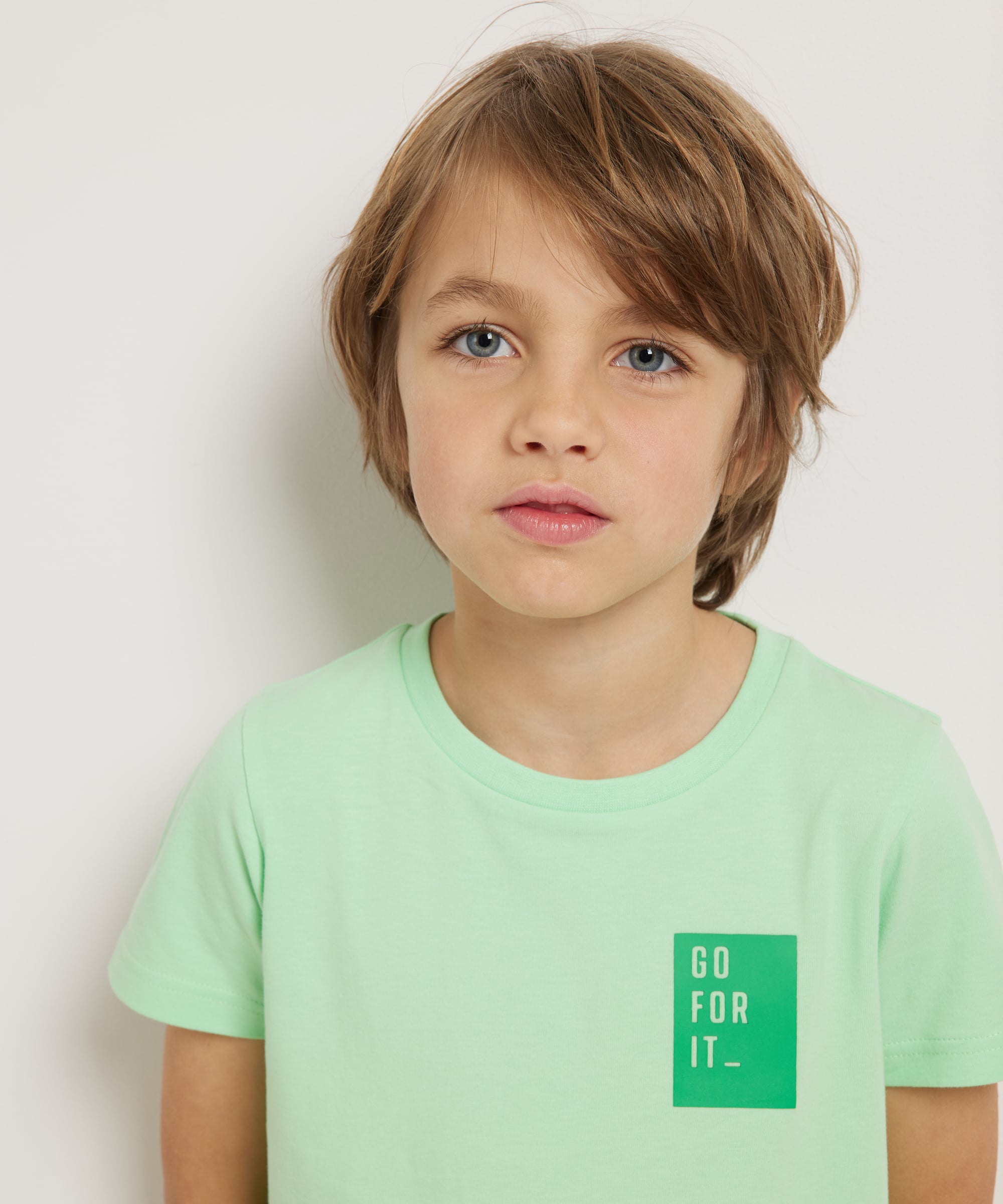 uni t-shirt borstprint