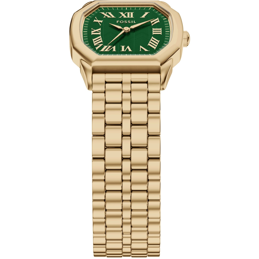 Fossil Harlow 32mm Goldig / Grün