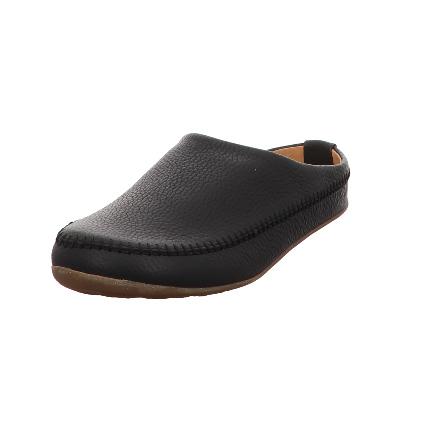 Haflinger Pantolette schwarz schwarz