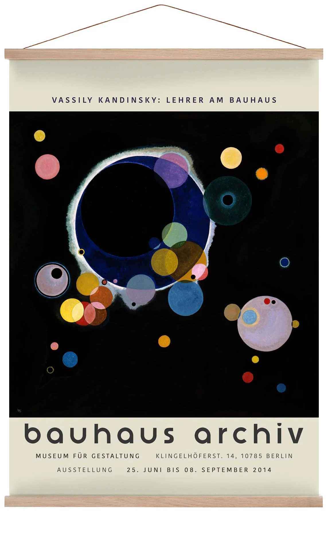 Mehrere Kreise von Wassily Kandinsky Ausstellung