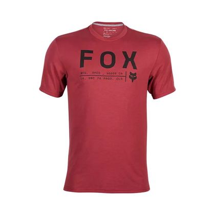 T-Shirt manches courtes Fox NON STOP - Rouge