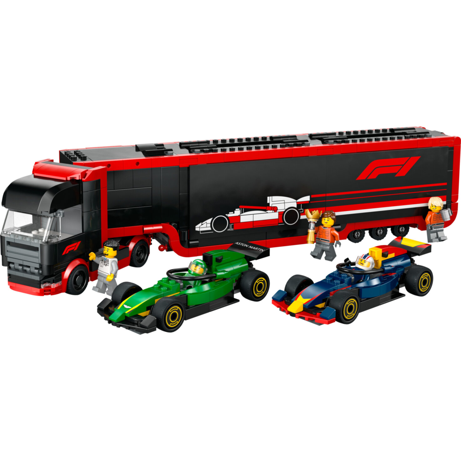 LEGO® City 60445 F1 Transporter mit RB20 & AMR24 F1ab 8 Jahren