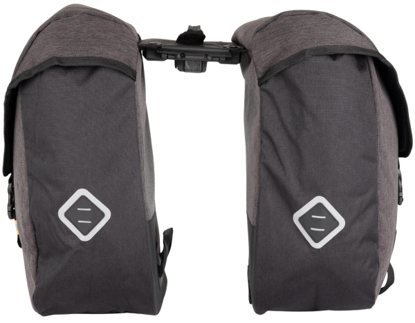 Atran Velo Zap AVS Grey Sidetaskesæt, 2 x 25L