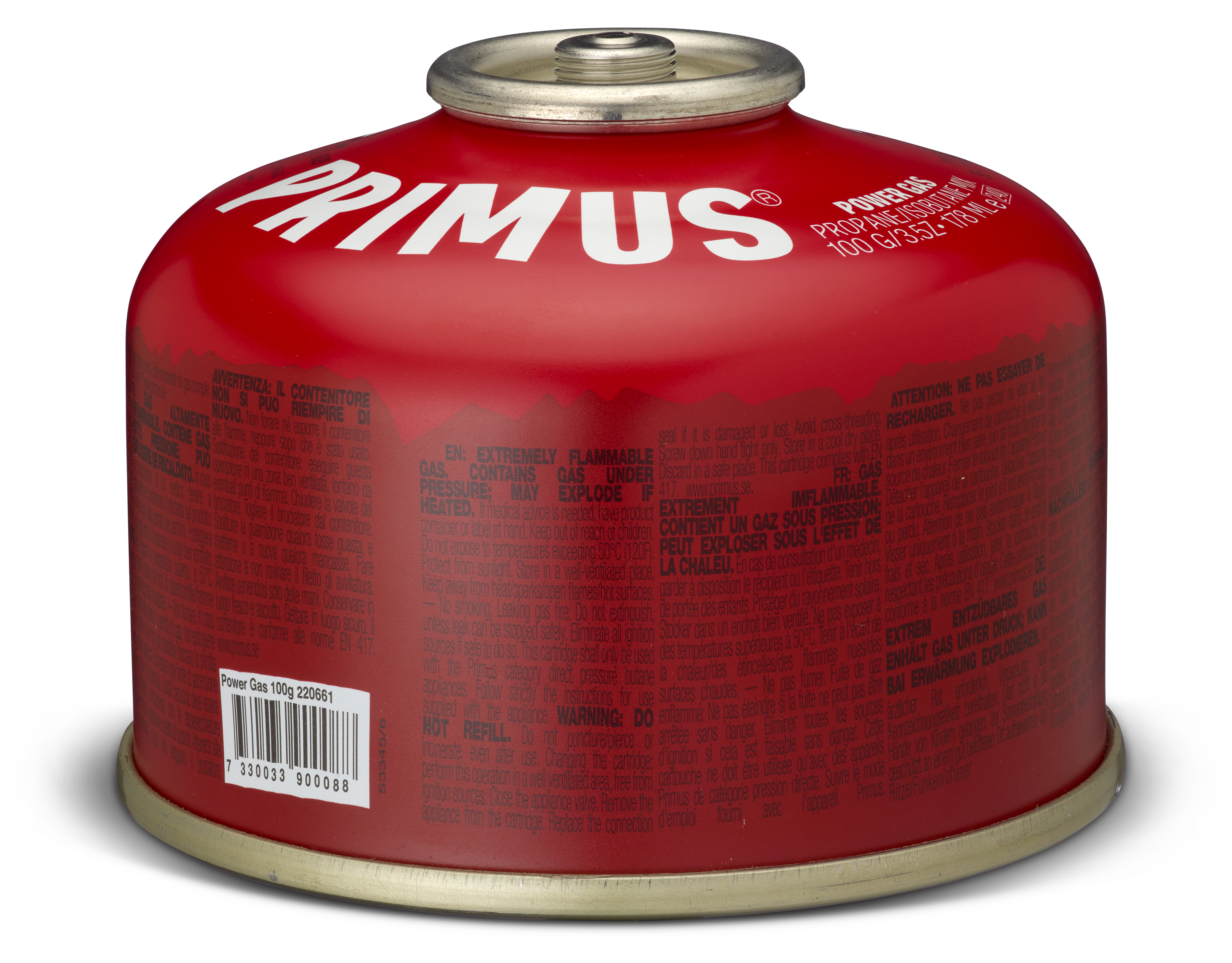 Power Gas 10/Red