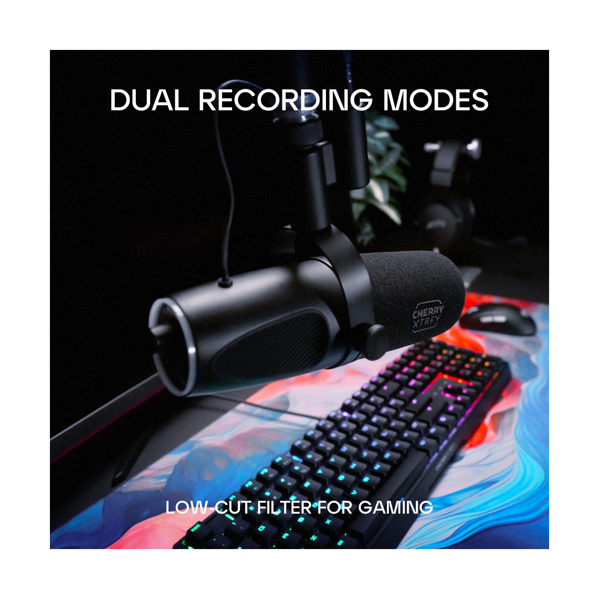 Cherry Xtrfy Ngale X XLR/USB mikrofon