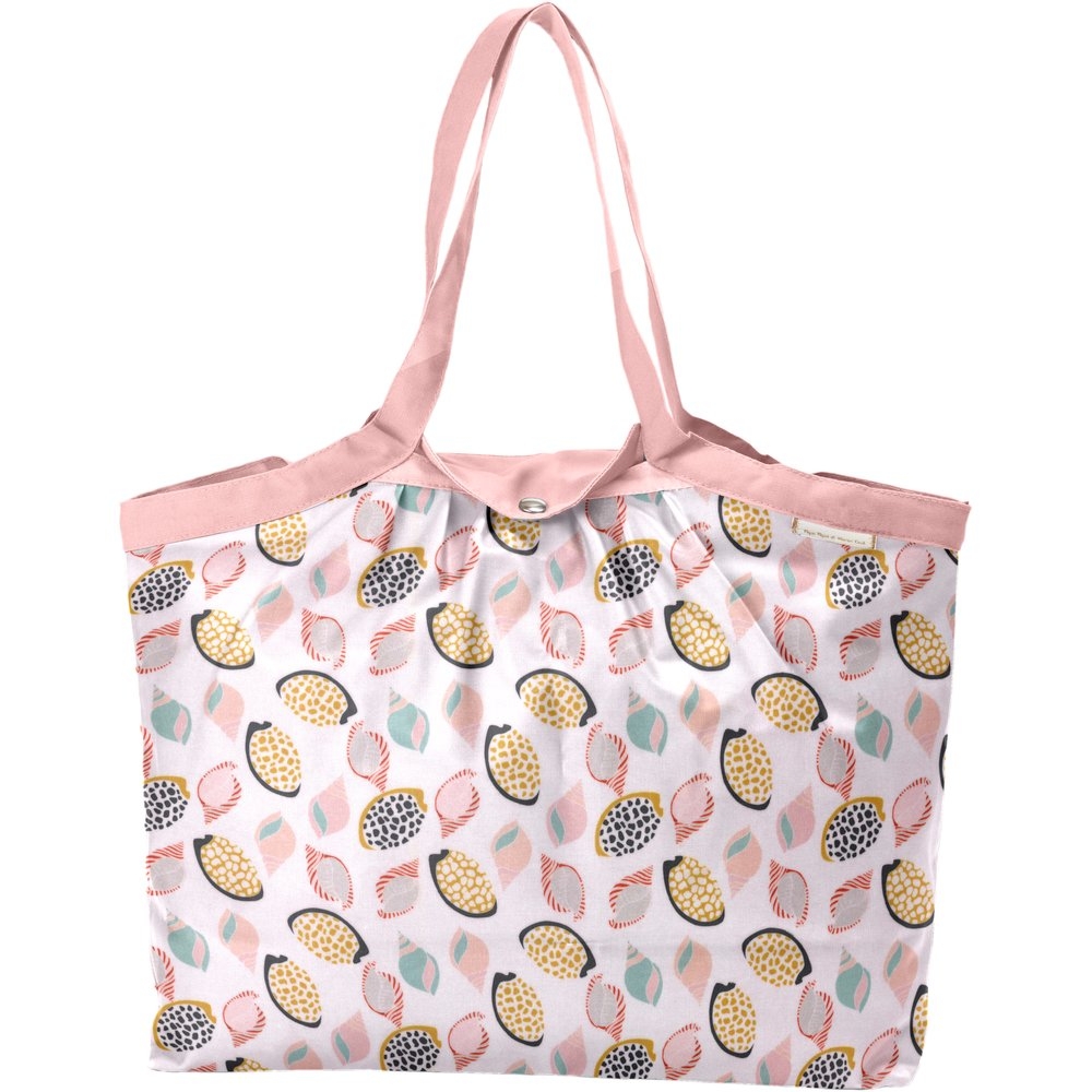 Sac Cabas Taille Moyenne Plissé Coquillages Et Crustacés