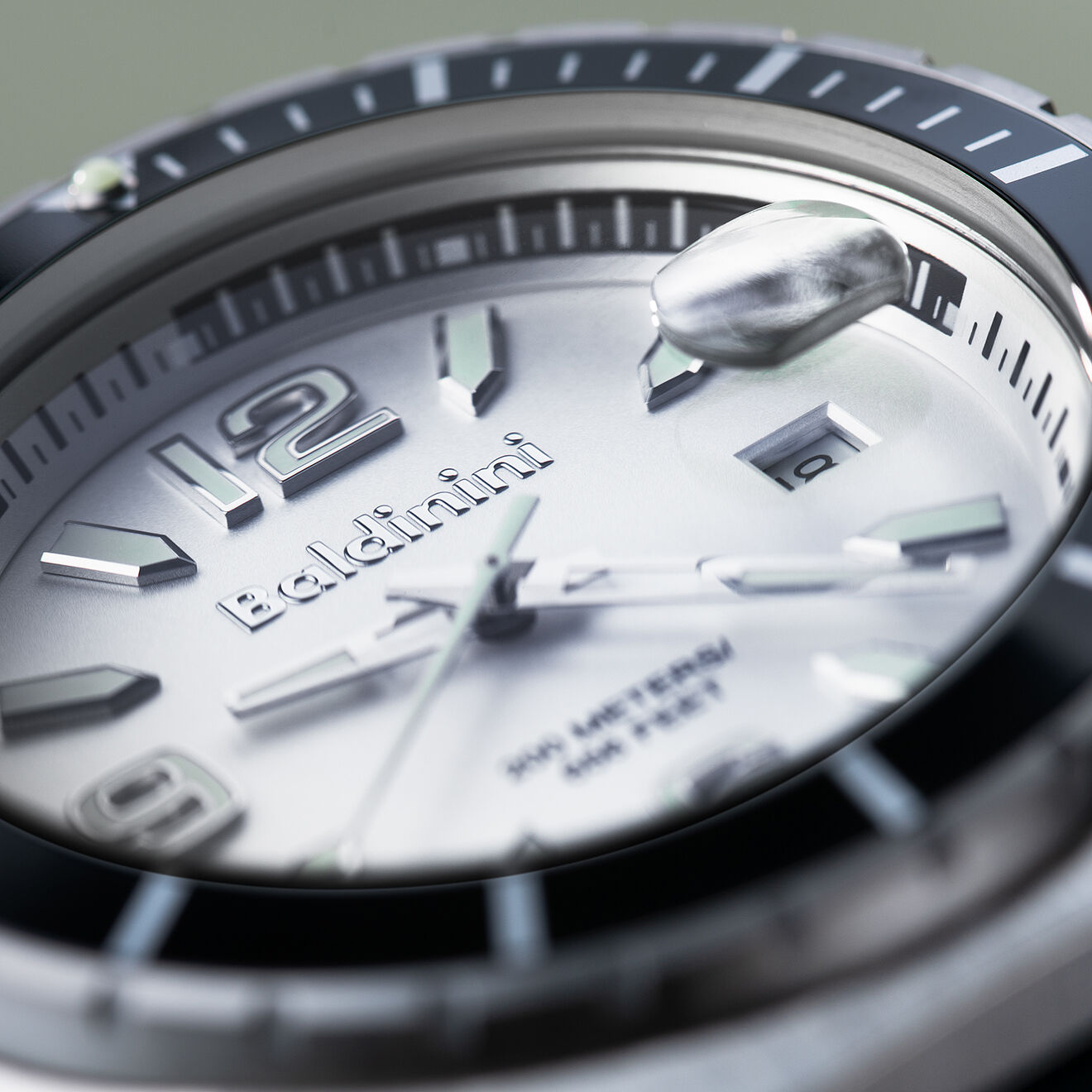 Baldinini Montre Homme en Caoutchouc Acqua noire