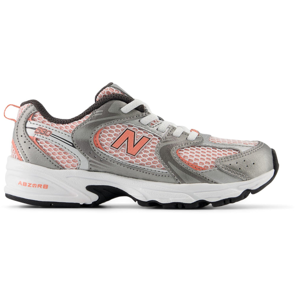 Køb New Balance Sneakers Dark Silver Metallic 530 Kids Bungee Lace