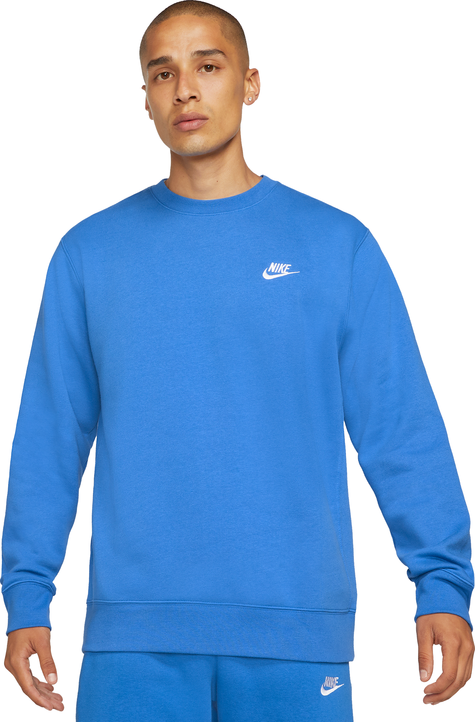 Nike Club Crew Sweatshirt Tall Blau F403