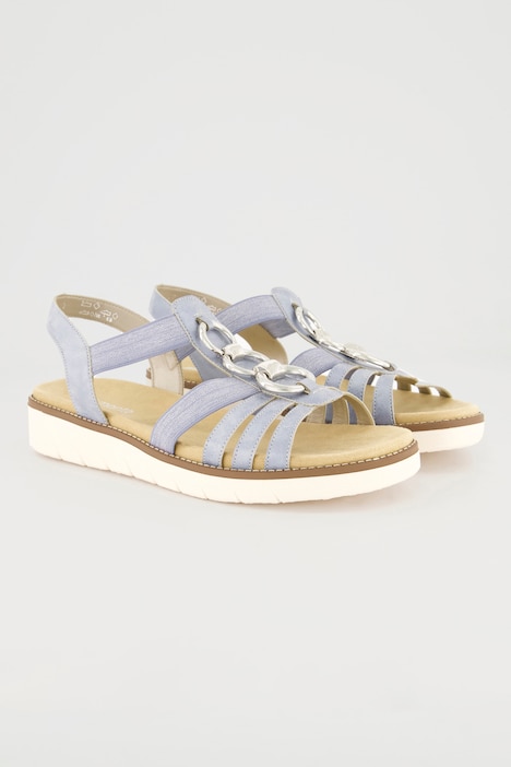 Sandalen, Remonte Soft, Wechselfußbett, Weite F 1/2
