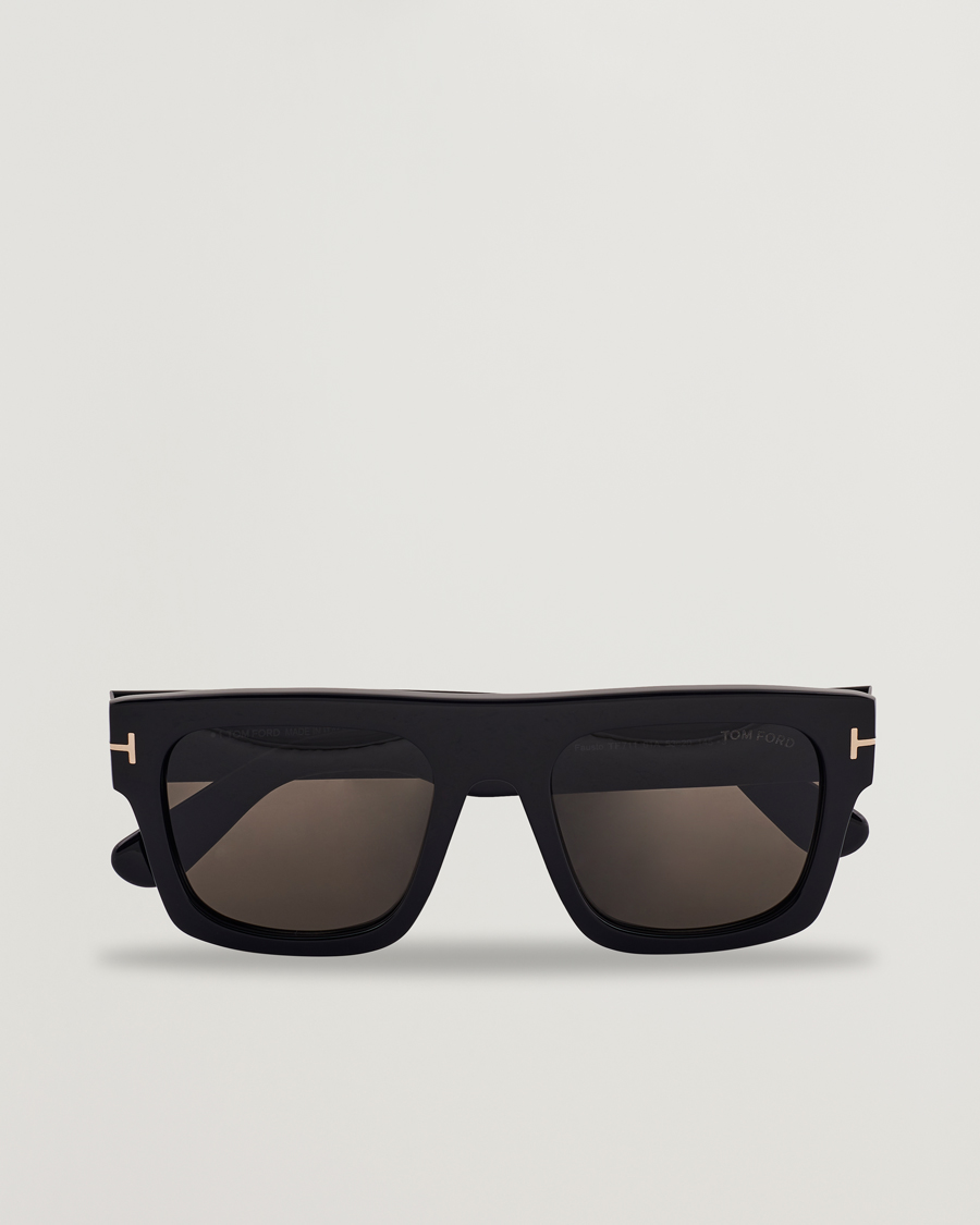 Tom Ford Fausto FT0711 Sunglasses Black/Smoke