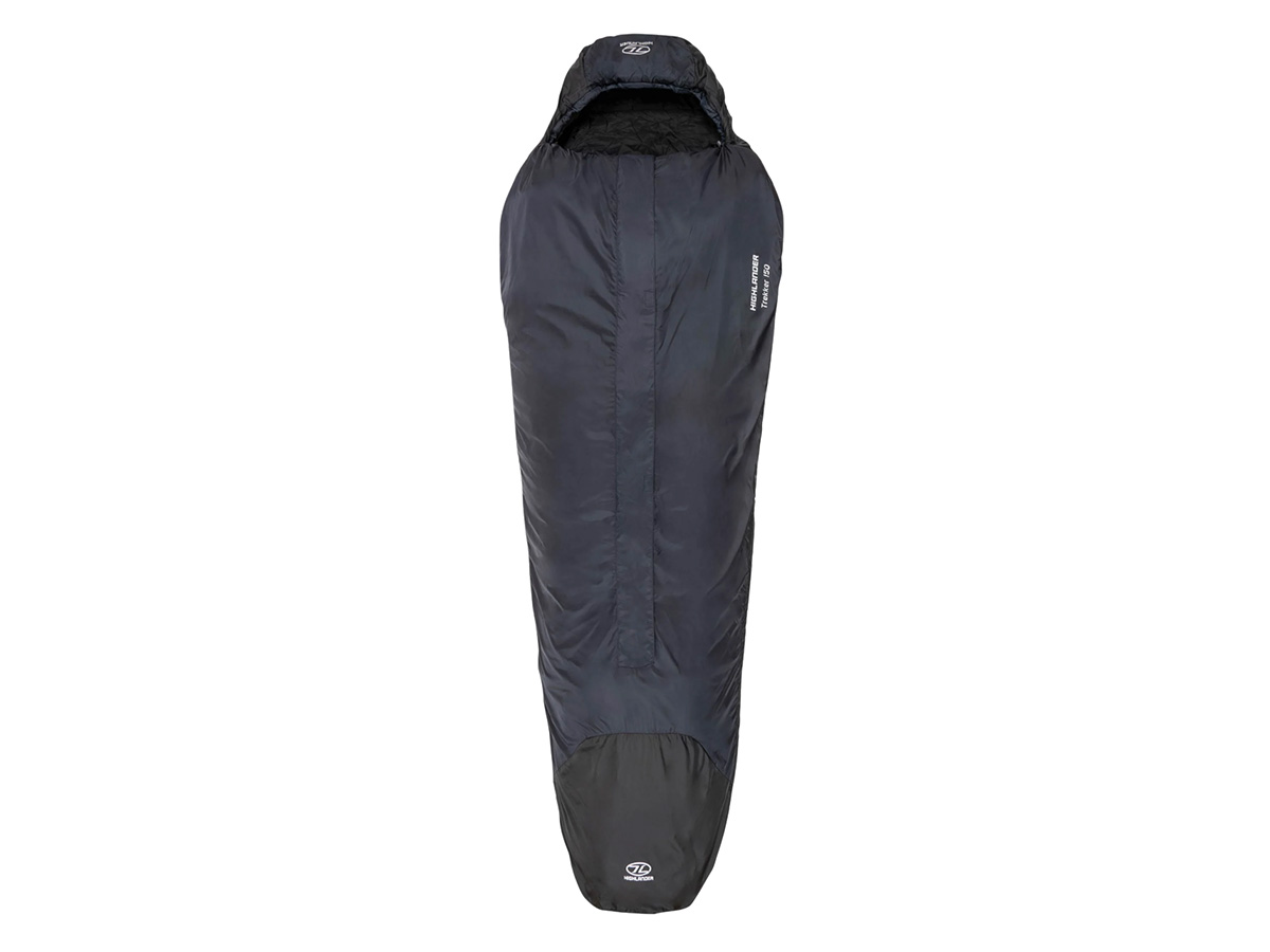 Highlander Trekker 150 mummyslaapzak - Black