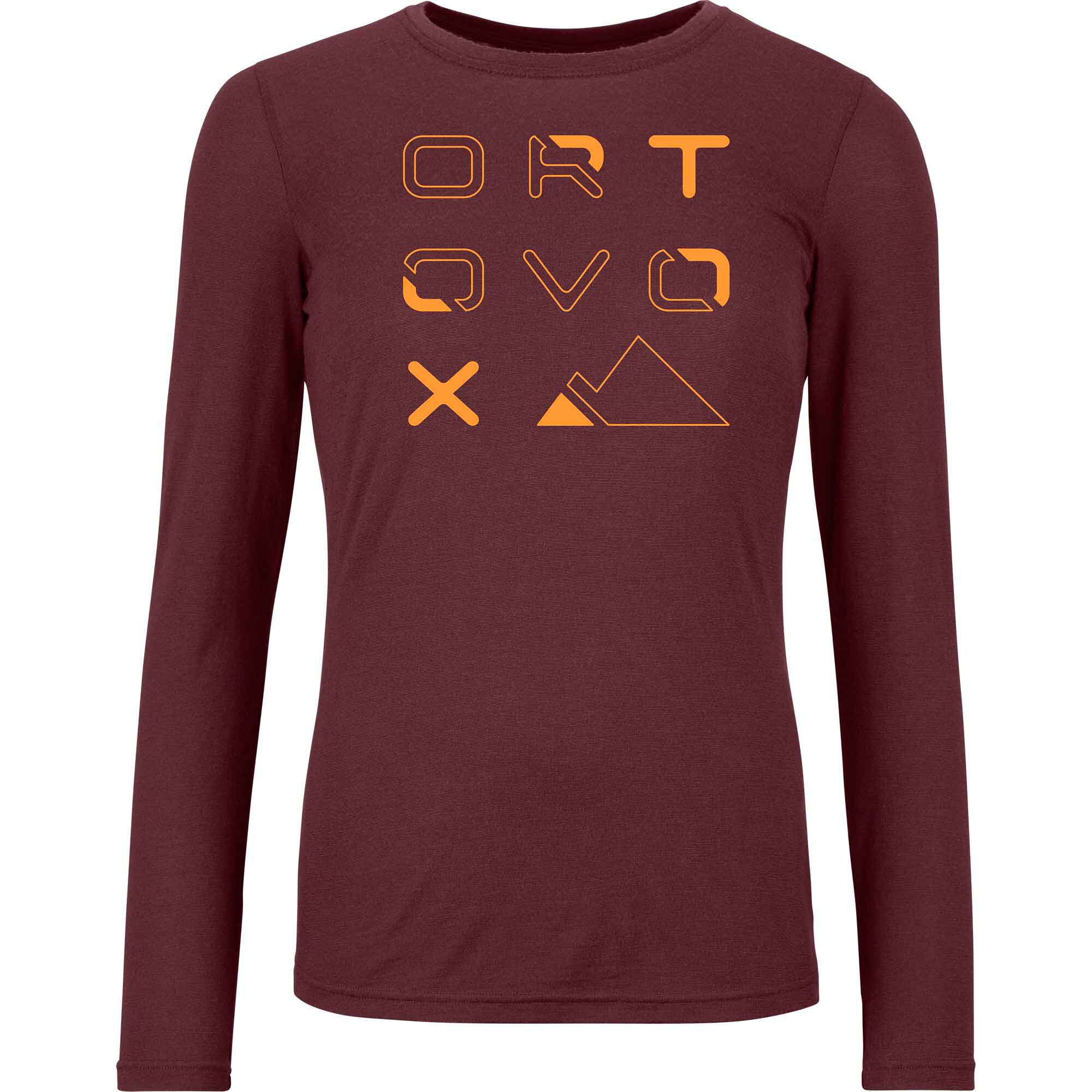 Ortovox185 MERINO BRAND OUTLINE LS W