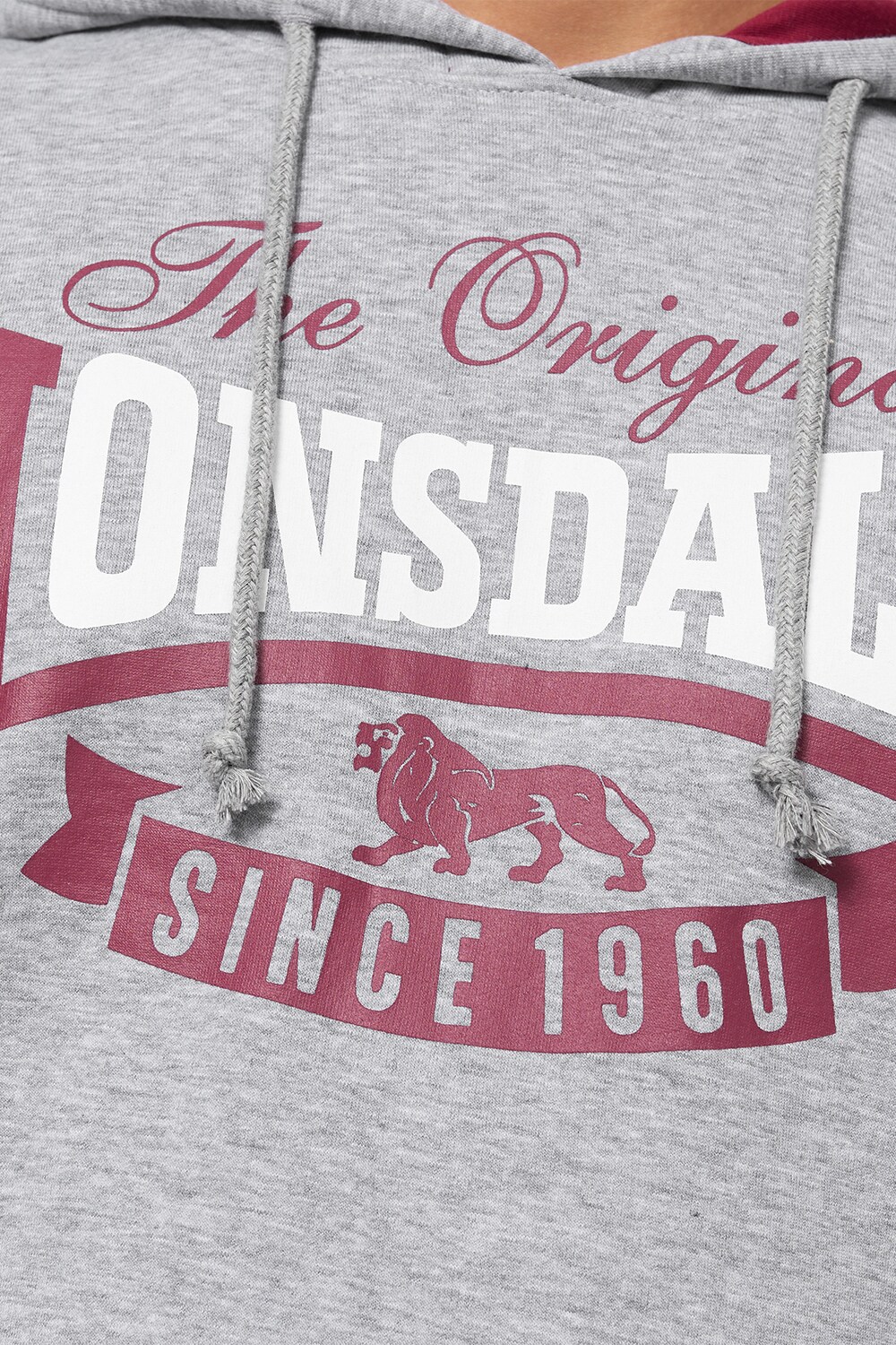 Lonsdale Herren Kapuzensweatshirt normale Passform STOTFIELD