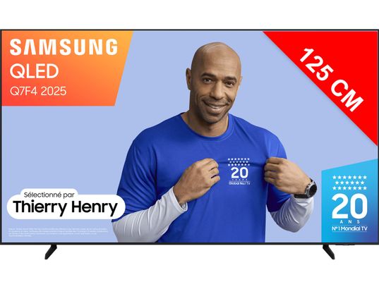 SAMSUNG - TV QLED 4K 125 cm TQ50Q7F4 Vision AI 2025