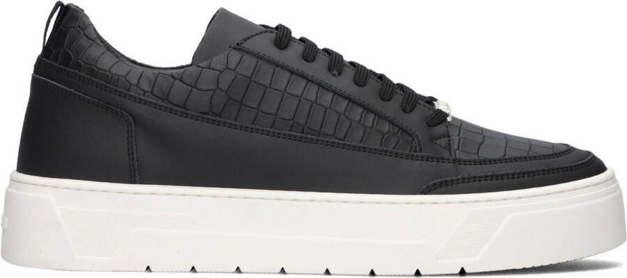 Antony Morato Sneakers van leer met labeldetail model 'FLINT'