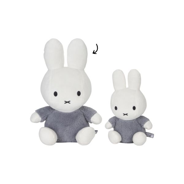 Nijntje Fluffy Knuffel - 35 cm - Blue