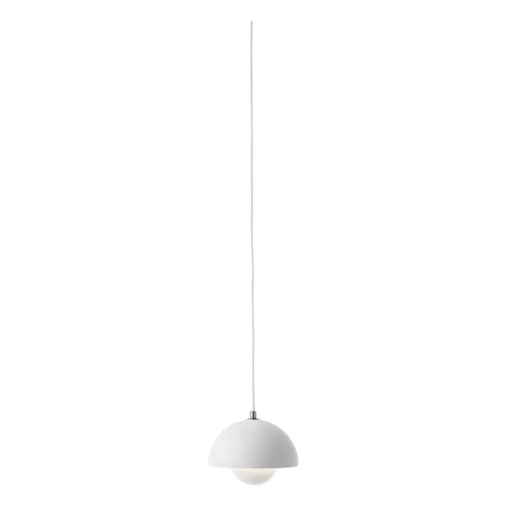 & Tradition Suspension Flowerpot VP10, Verner Panton | Blanc