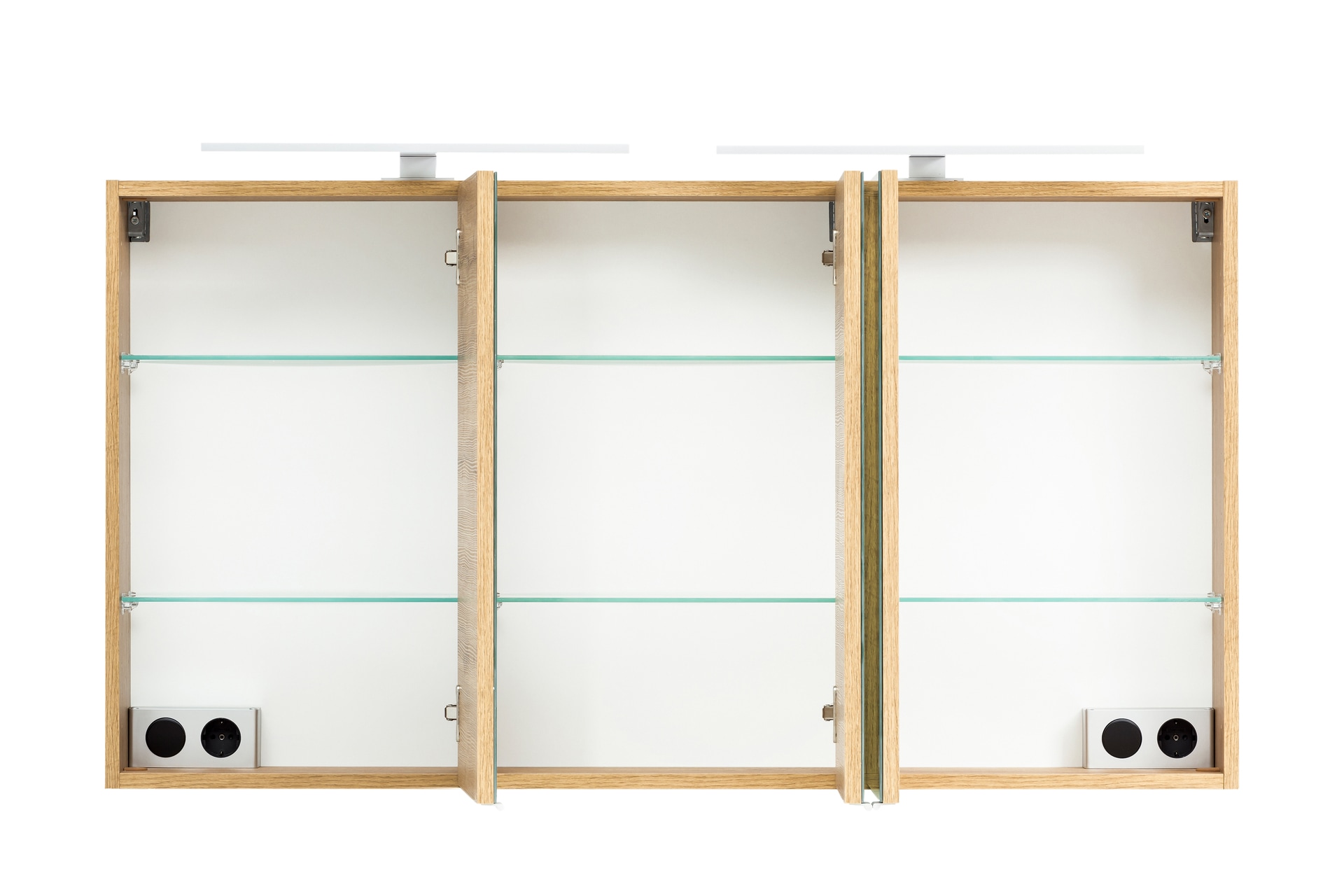 Bad-Spiegelschrank BRÜGGE braun 120cm