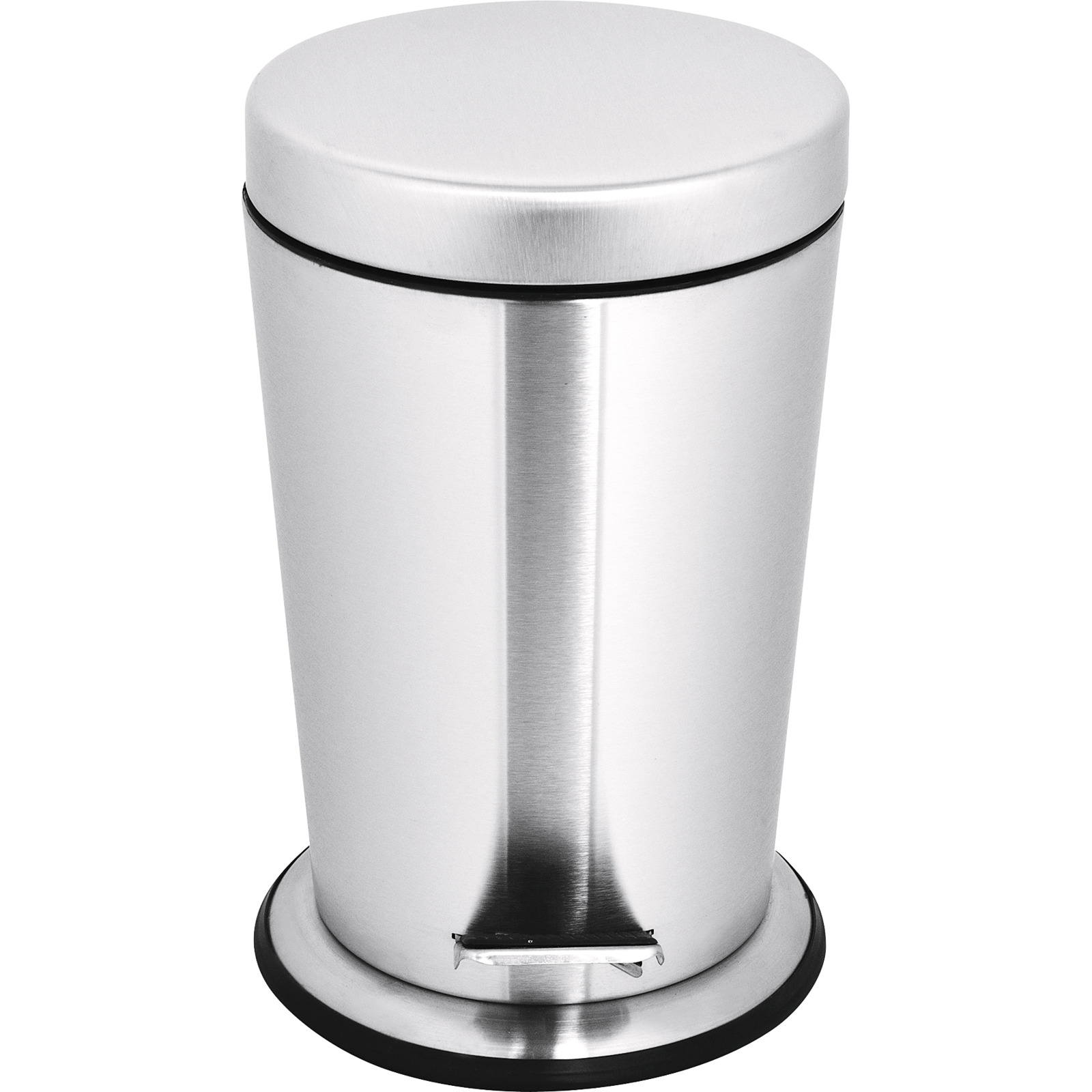 MSV Treteimer 3L CONIC Rostfreier Stahl 17.5 x 16.8 x 28.7 cm