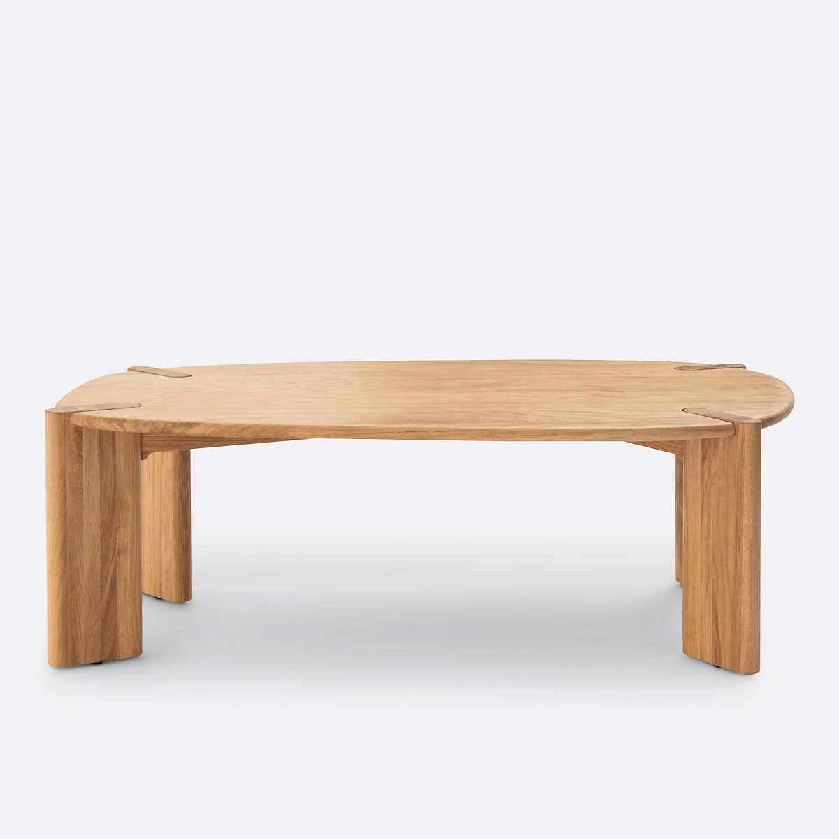 LA REDOUTE INTERIEURS<br>Mesa de centro em carvalho maciço, Elmo