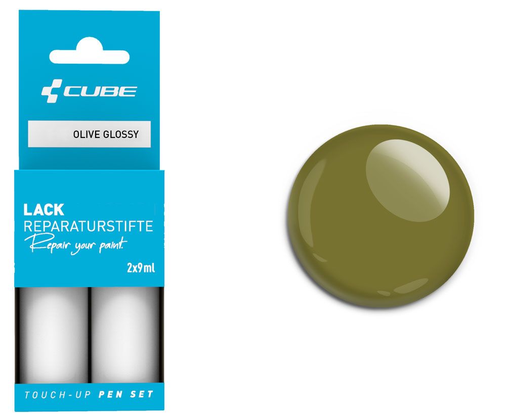 Cube Lackreparaturstift Set OLIVE glossy kaufen | Bike-Discount