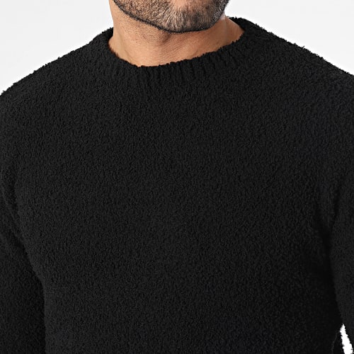 Pull Col Rond Noir
