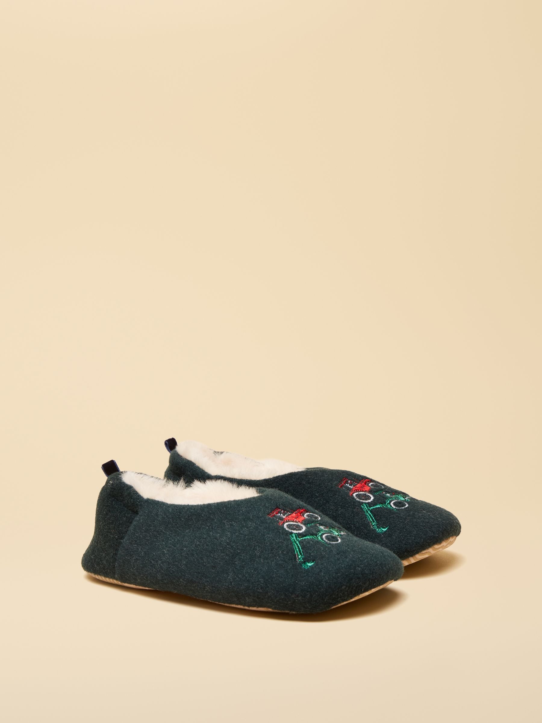 Joules Boys' Slippet Tractor Slippers