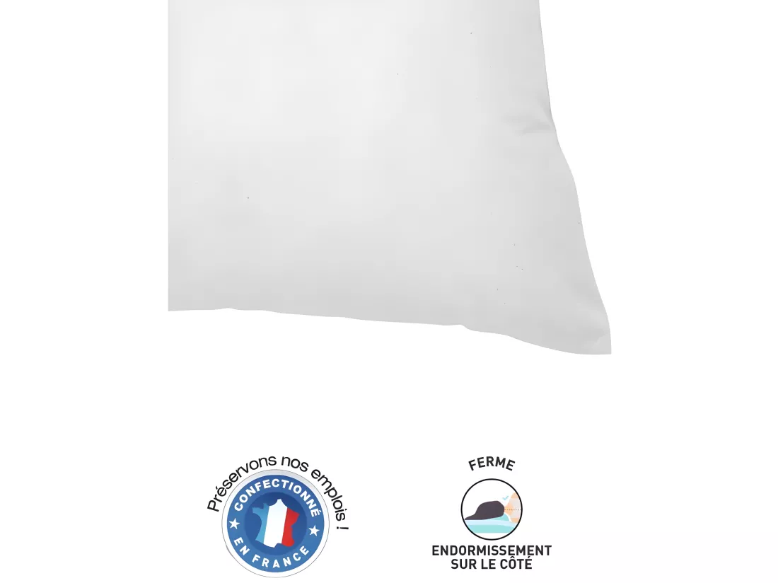 Lot De 2 Oreillers Anti-acariens 45 X 70 Cm Phytopure 