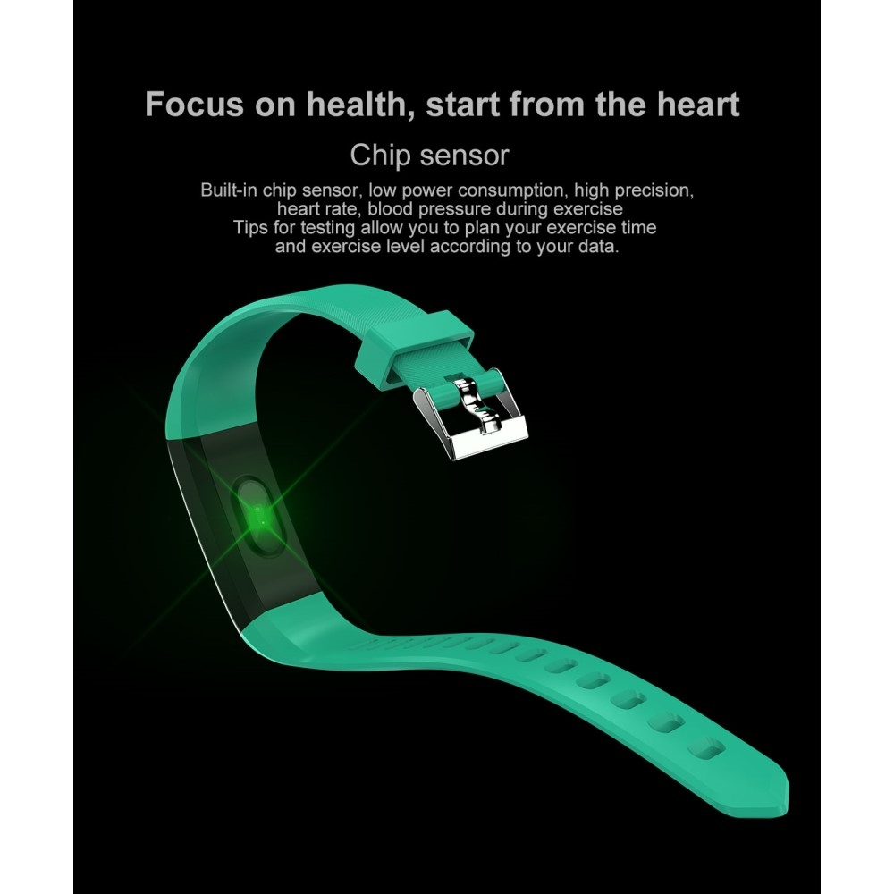 Fitness Tracker Bluetooth Sport Smart Watch Herzfrequenzüberwachung - Lila