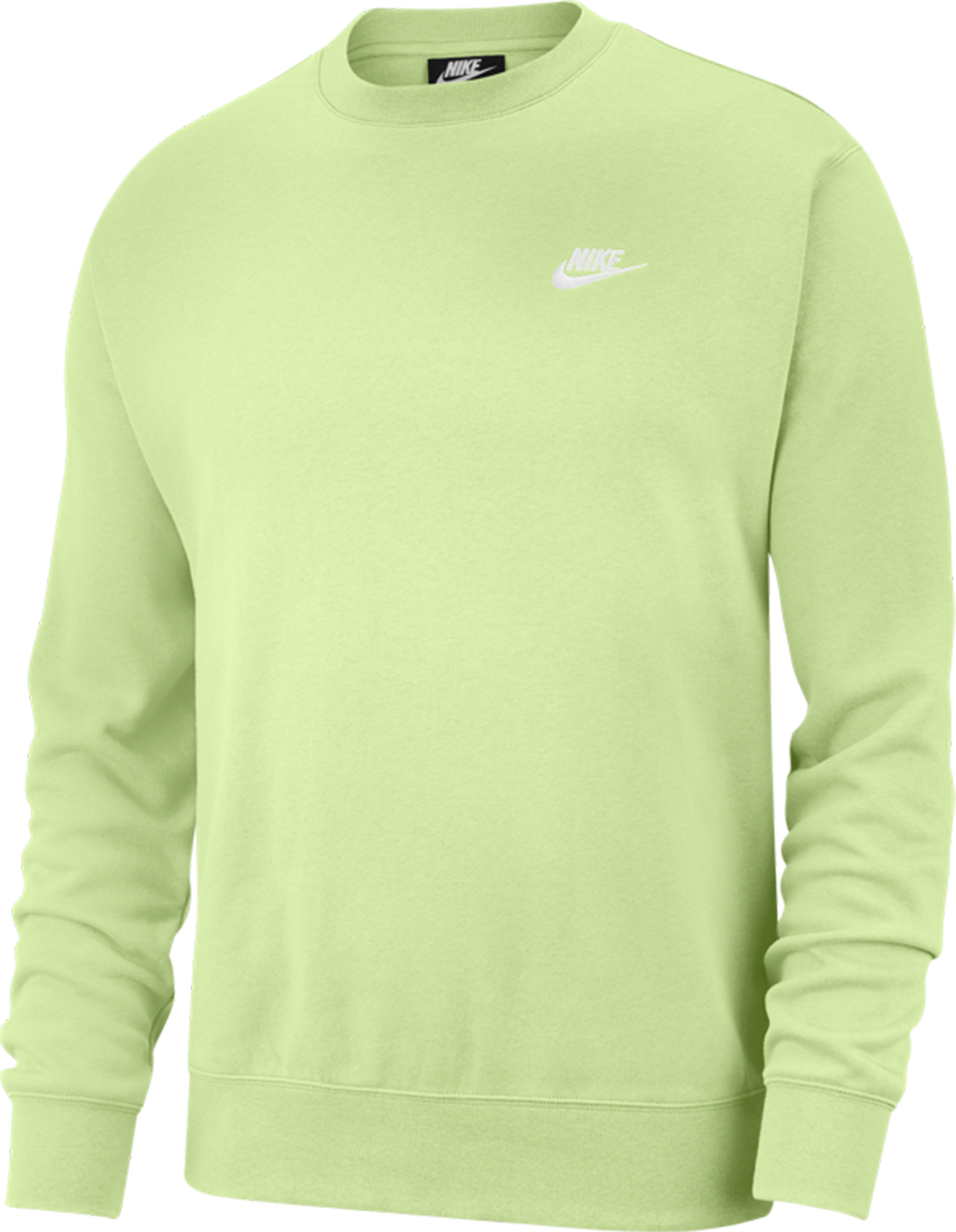 Nike Club Crew Sweatshirt Gelb Weiss F383