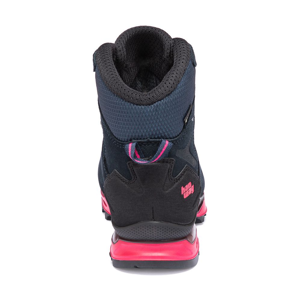 Hanwag MAKRA TREK GTX - Chaussures randonné Femme navy/pink