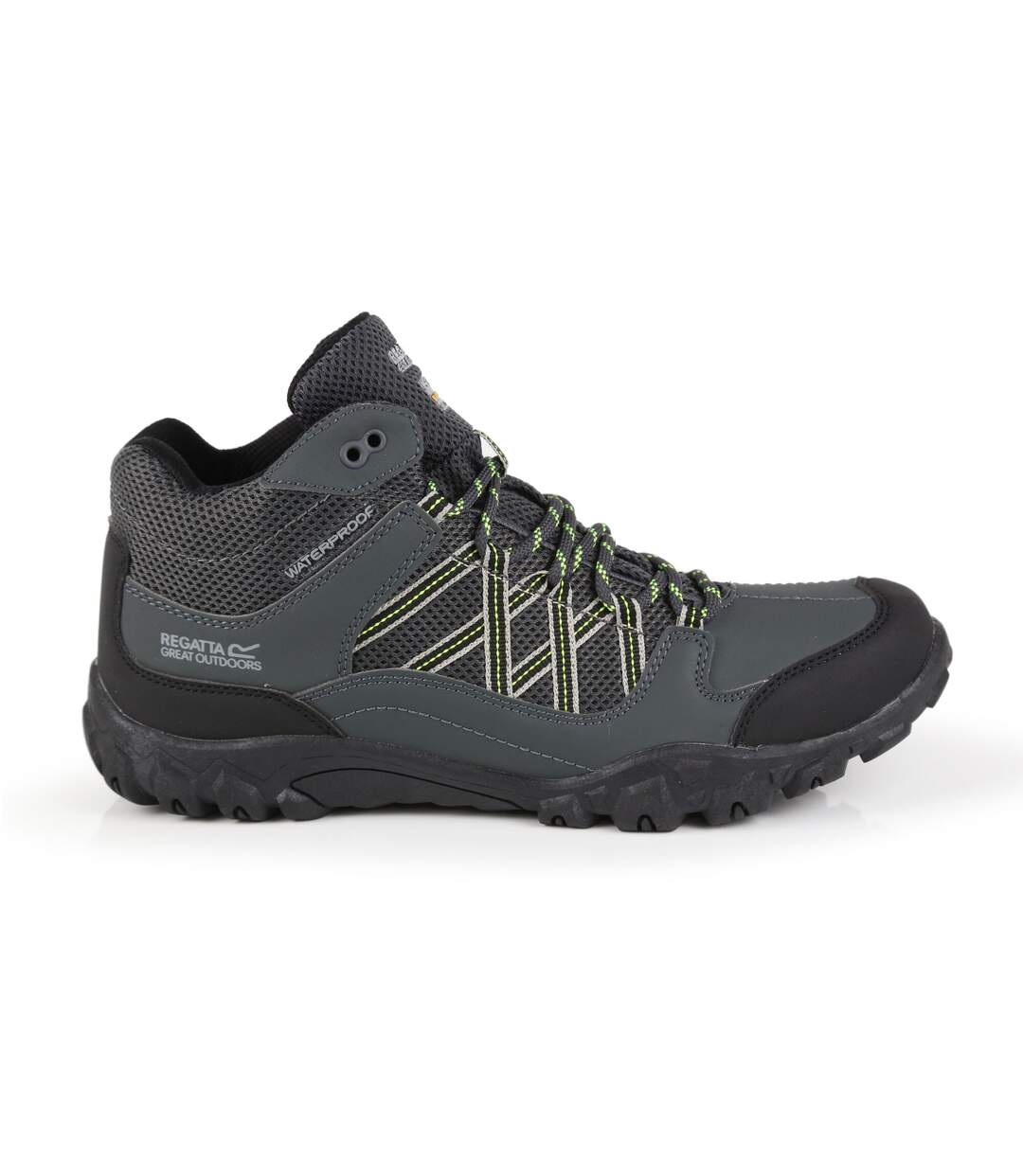 Regatta - Chaussures de randonnée EDGEPOINT - Homme (Gris/jaune) - UTRG4559
