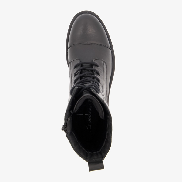Harper dames leren veterboots