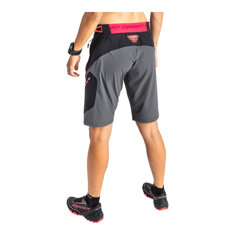 Dynafit FELINE SL - Chaussures trail Femme black/fluo pink