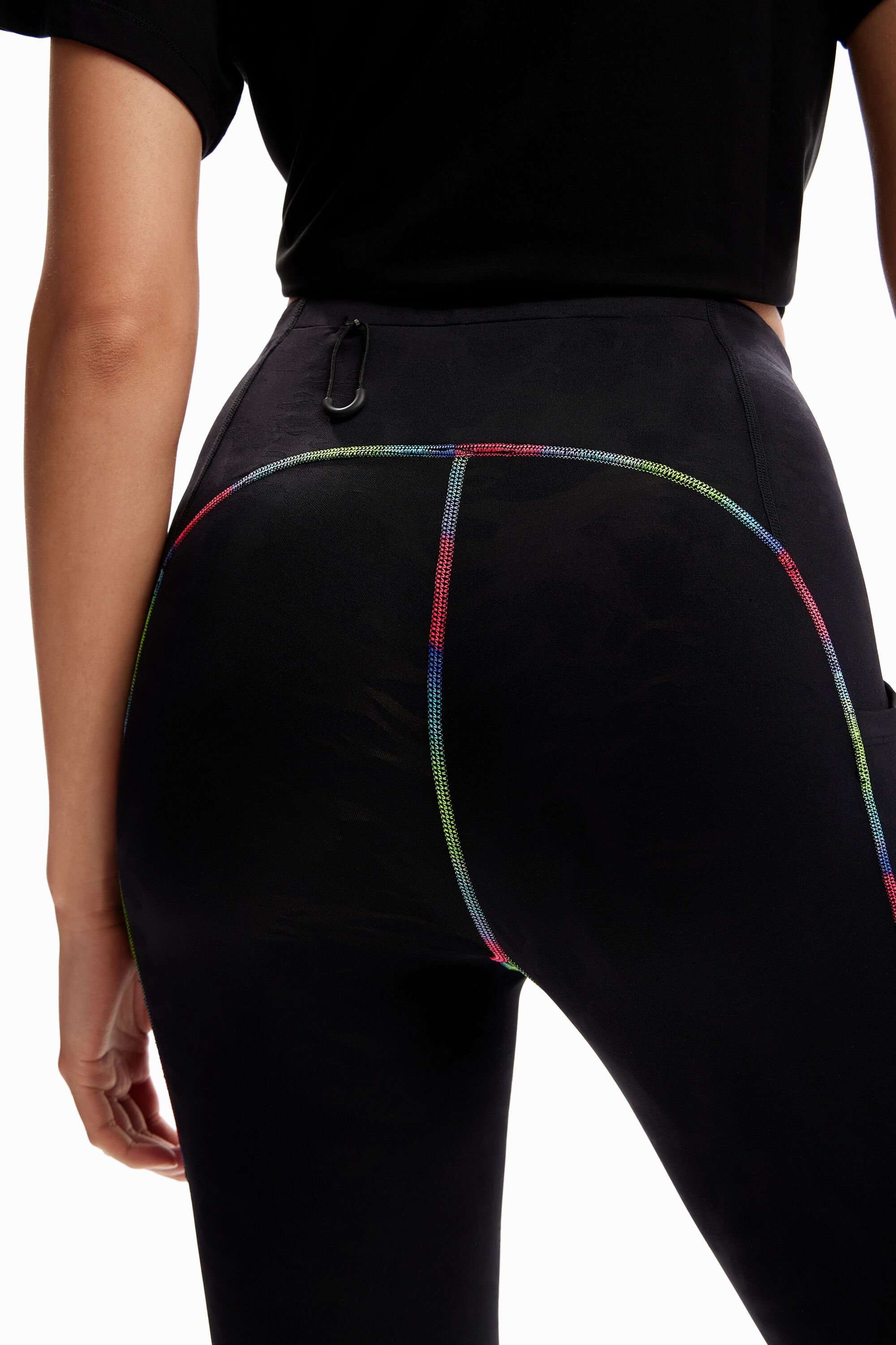Legging sport contraste