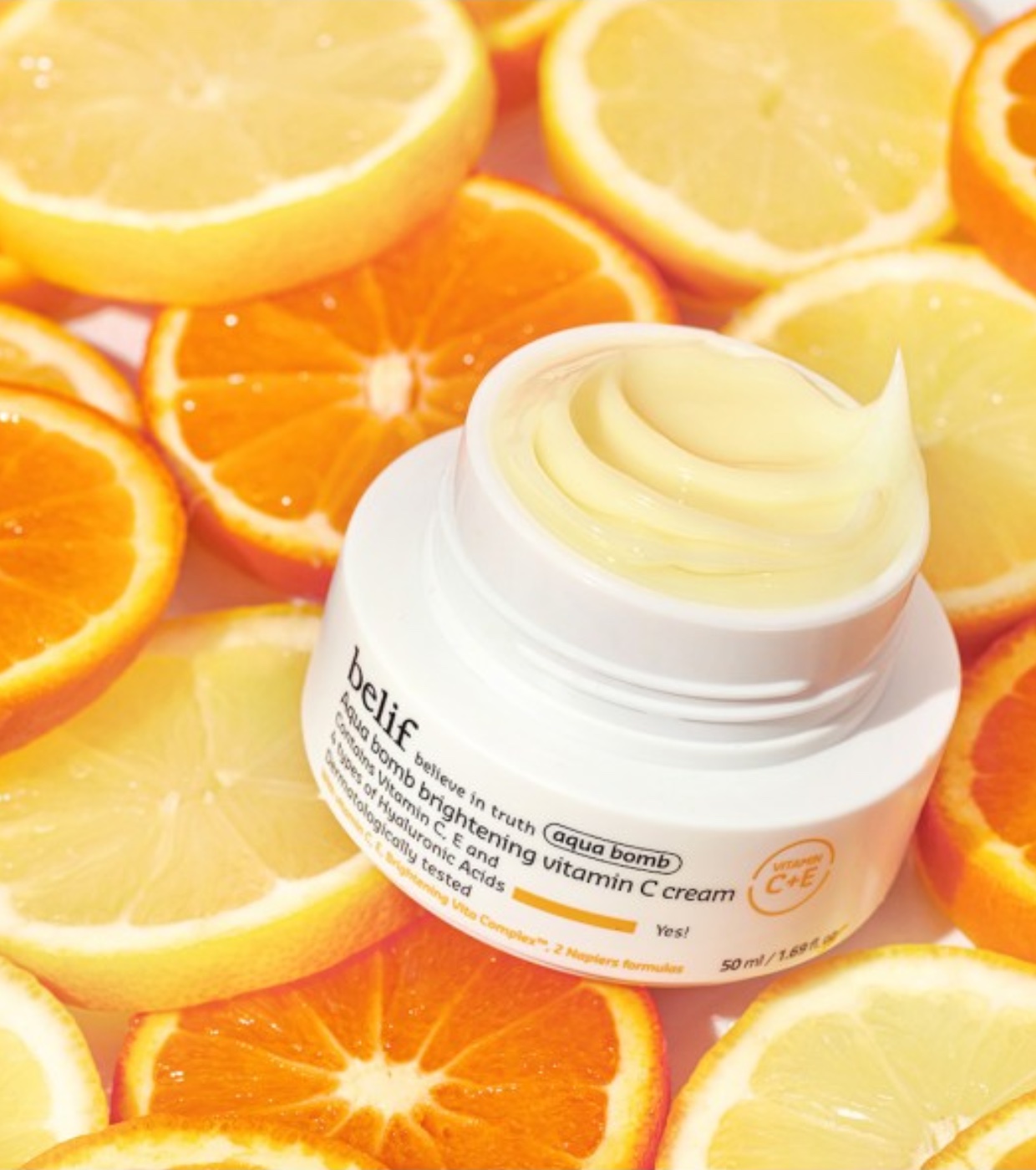 belif - *Aqua bomb* - Gel creme hidratante iluminador com vitamina C