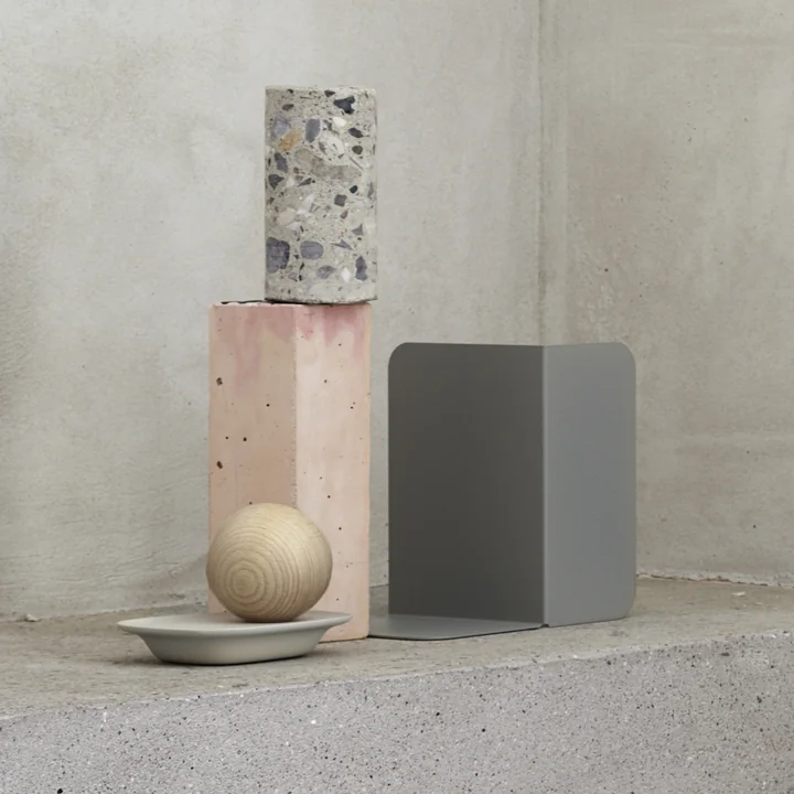 Muuto - Compile Bookend, grau