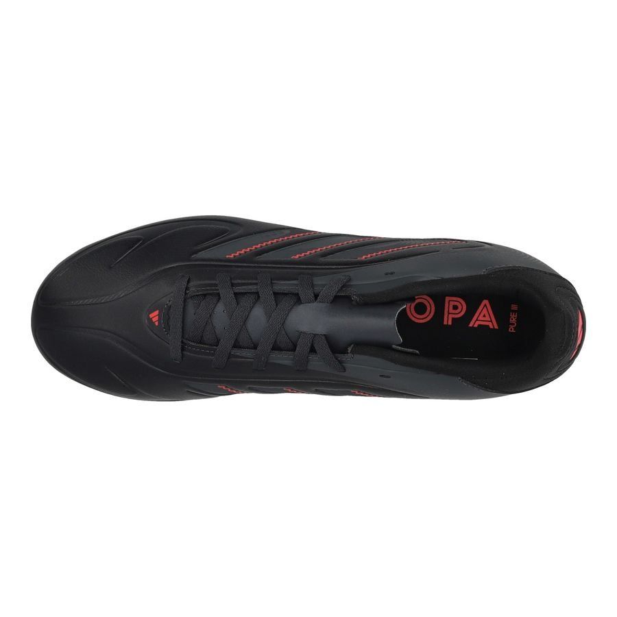 adidas Copa Pure Club III FxG Stealth Victory - Noir/Gris/Lucid Red