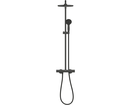 Douchekolom incl. thermostaat GROHE Vitalio Start 250 zwart 266772430